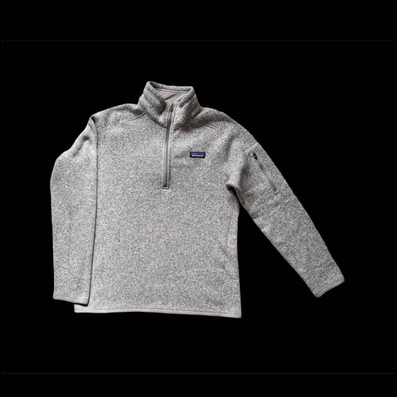 Patagonia women’s better sweater birch white zip - Picture 2 of 2